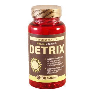 დეტრიქსი ვიტ დ3 კაფსულა 2000სე #30 0 Detrix vit D3 caps 2000IU #30