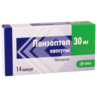ლანზოპტოლი კაფსულა 30მგ #14 0 Lansoptol caps 30mg #14