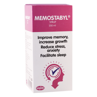 მემოსტაბილი სიროფი 200მლ ფლაკონი #1 0 Memostabyl syrup 200ml #1