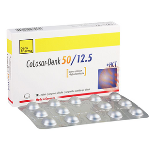 კოლოსარ-დენკი ტაბლეტი  50მგ+12.5მგ #28 0 Colosar-Denk tab 50+12.5mg #28