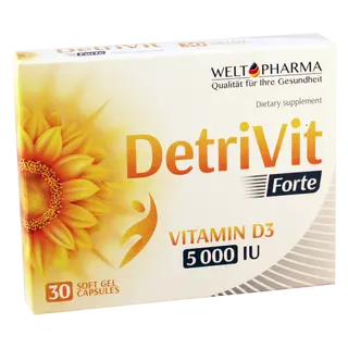 დეტრივიტი ფორტე კაფსულა 5000სე #30 0 Detrivit forte caps 5000IU #30