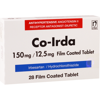 კო-ირდა ტაბლეტი 150მგ+12.5მგ #28 0 Co-Irda tab 150mg+12.5mg #28