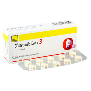 გლიმეპირიდი დენკი ტაბლეტი 3მგ #30 0 Glimepiride Denk 3mg tab #30