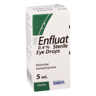 ენფლუატი წვეთები თვალის 0.4% 5მლ #1 0 Enfluat eye drops 0.4% 5.0 #1