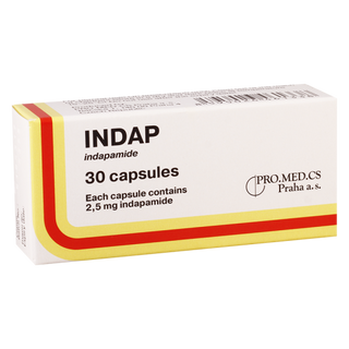 ინდაპი კაფსულა 2.5მგ #30 0 Indap caps 2.5mg #30