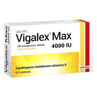 ვიგალექსი მაქსი ტაბლეტი 4000სე #60 0 Vigalex max 4000ui tab #60