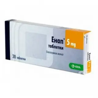 ენაპი ტაბლეტი  5მგ #30 0 Enap 5mg tab #30
