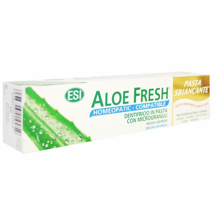 ESI Aloe Fresh® Whitening - Homeopathic Compatible pasta za zube, 100ml