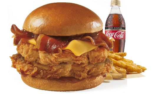 Menú The Bacon BBQ Doble