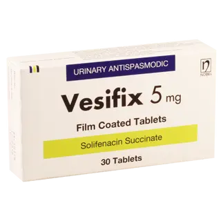 ვეზიფიქსი ტაბლეტი  5მგ #30 0 Vesifix tab 5mg #30