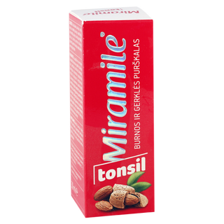 მირამილ ტონზილი სპრეი ორალური 30მლ #1 0 Miramile tonsil spray oral 30ml #1