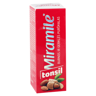 მირამილ ტონზილი სპრეი ორალური 30მლ #1 0 Miramile tonsil spray oral 30ml #1