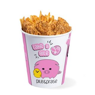 15 wingsa + 2 pomfrita