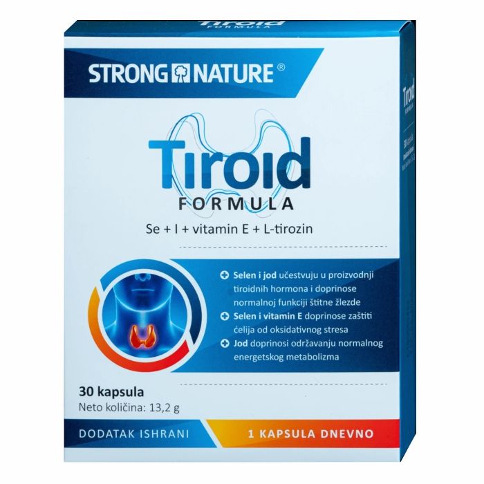 *Strong Nature Tiroid formula 30 kaps