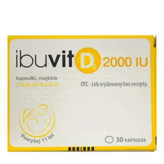 იბუვიტი დ3 კაფსულა 2000სე #30 0 Ibuvit D3 caps 2000ui #30