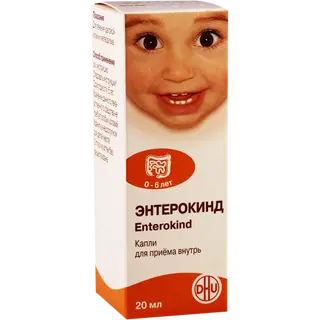 ენტეროკინდი წვეთები ორალური 20მლ ფლაკონი #1 0 Enterokind dr 20ml #1