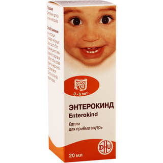 ენტეროკინდი წვეთები ორალური 20მლ ფლაკონი #1 0 Enterokind dr 20ml #1