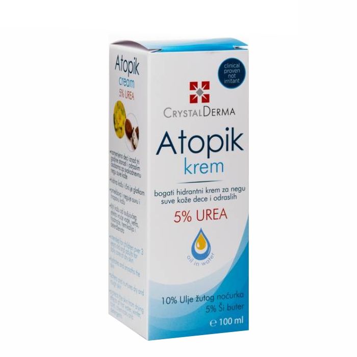 CRYSTAL DERMA KR.ATOPIK(5%UREE)100ML