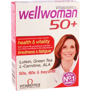 ვიტაბიოტიქსი ველვუმენი 50+ ტაბლეტი #30 0 WELLWOMAN 50+ TABS #30