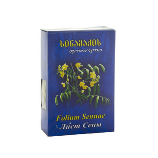 ს/მც სინამაქის ფოთოლი მცენარეული ნედლეული 40გრ #1 0 Folia Sennae 40gr