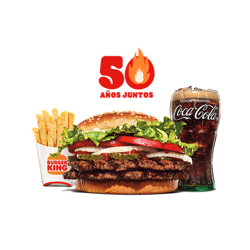 Menú Doble Whopper®