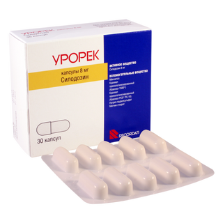 ურორეკი კაფსულა 8მგ #30 0 Urorek caps 8mg #30