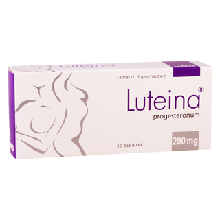 ლუთეინა ტაბლეტი ვაგინალური 200მგ +აპლიკატორი #30 0 Luteina tab vagin 200mg aplic #30