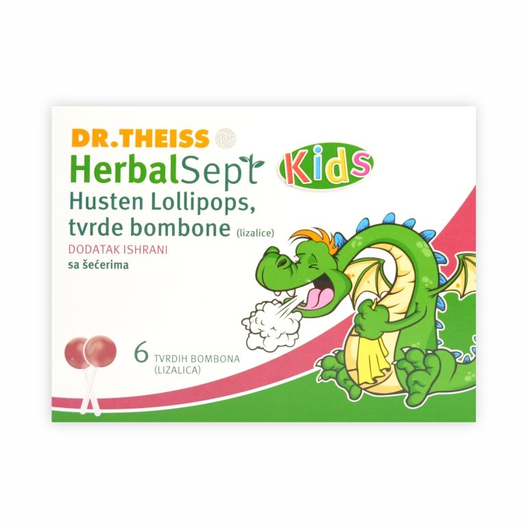 *Dr. Theiss HerbalSept lizalice protiv kašlja, 6kom.