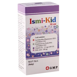 ისმი-კიდი წვეთები ორალური 10მლ ფლაკონი #1 0 Ismi-Kid drops 10ml #1