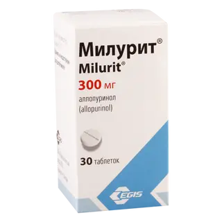 მილურიტი ტაბლეტი 300მგ #30 0 Milurit tab 300mg #30