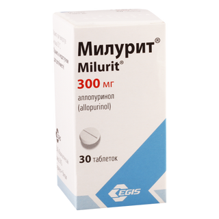 მილურიტი ტაბლეტი 300მგ #30 0 Milurit tab 300mg #30