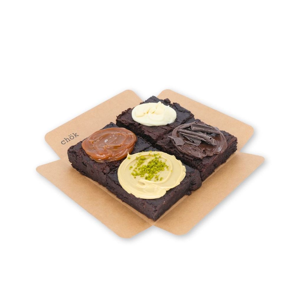 Pack de 4 Brownies Sin Gluten