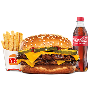 Menu Double Cheese Bacon XXL®