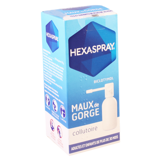ჰექსასპრეი სპრეი 2.5% 30გრ ფლაკონი #1 0 Hexaspray 2.5% 30ml #1