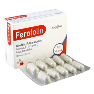 ფეროფოლინი კაფსულა #30 0 Ferofolin caps #30