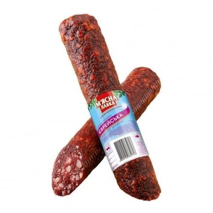 Ковбаса сиров'ялена/сирокопчена.