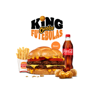 Menu Double King Cheetos® Futebolas®