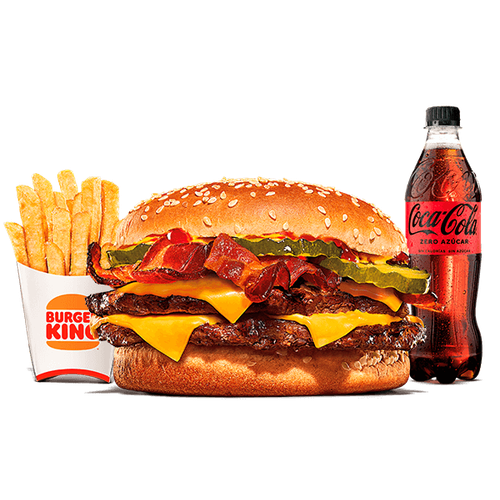 Menú Doble Cheese Bacon XXL®
