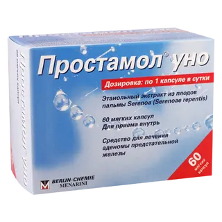 პროსტამოლ უნო კაფსულა 320მგ #60 0 Prostamol Uno 320mg caps #60