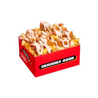 Chicken cheese fries