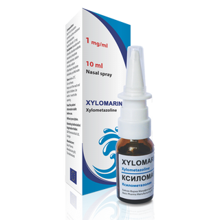 ქსილომარინი სპრეი ცხვირის 0.1% 10მლ ფლაკონი #1 0 Xylomarin nasal spray 0.% 10.0