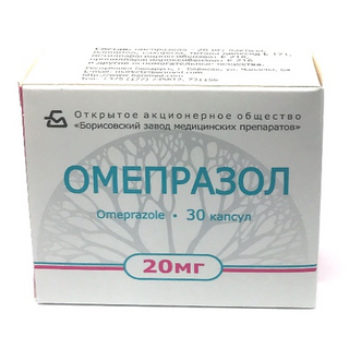 ომეპრაზოლი კაფსულა 20მგ  #30 0 Omeprazole caps 20mg #30