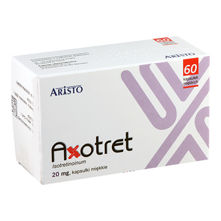 აქსოტრეტი კაფსულა 20მგ #60 0 Axotret caps 20mg #60