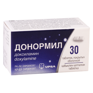 დონორმილი ტაბლეტი 15მგ #30 0 Donormyl tab 15mg #30