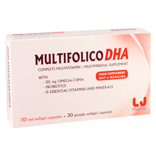 მულტიფოლიკო DHA კაფსულა #60 0 Multifolico DHA caps #60