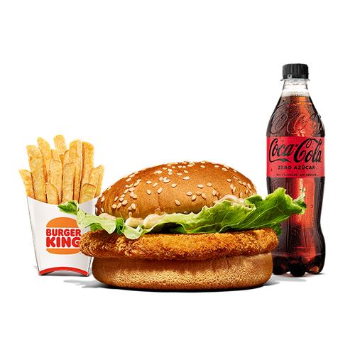 King Ahorro Menú Chicken Burger