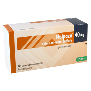 ნოლპაზა ტაბლეტი 40მგ #84 0 Nolpaza tab 40mg #84