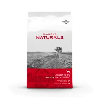 Diamond Naturals - ბატკანი და ბრინჯი ზრდასრული ძაღლისთვის 15 კგ