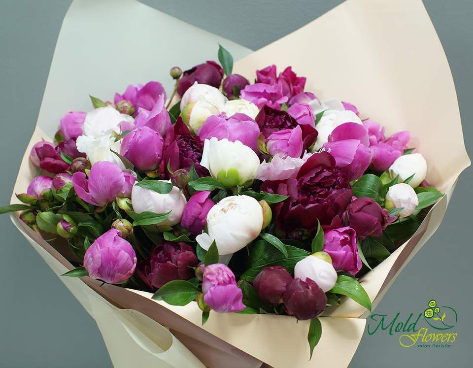 Buchet din 51 bujori