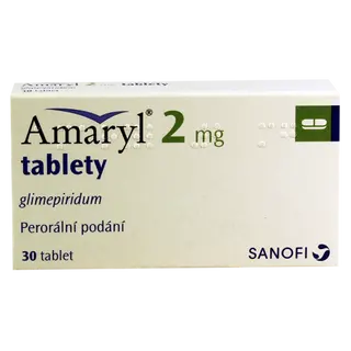 ამარილი ტაბლეტი 2მგ #30 0 Amaril tab 2mg #30